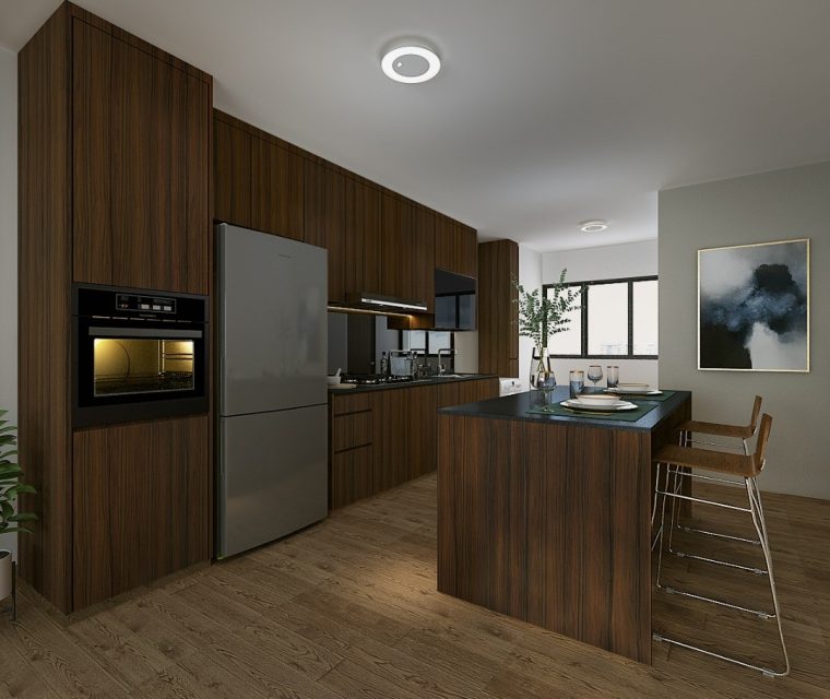 410-Yishun-Ring-Road-4-room-HDB-Kitchen interior design